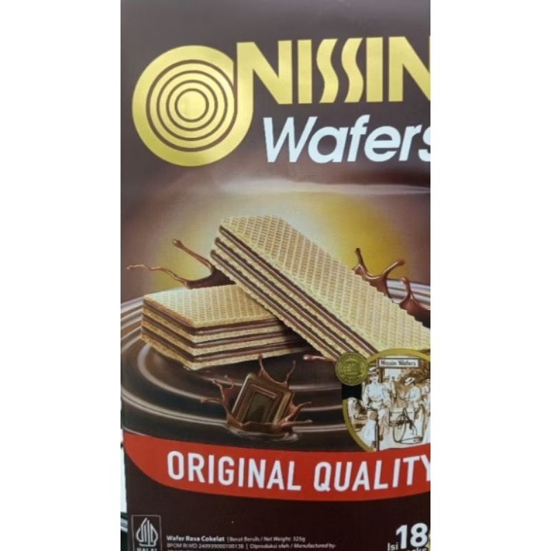 

Nissin Wafer is 18 Pack Rasa Cokelat