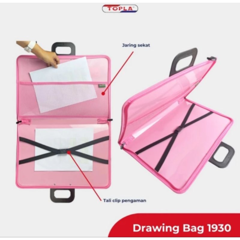 

Drawing Bag / Art Bag / Tas Kertas Gambar / Tas Portfolio A3 Topla 1930