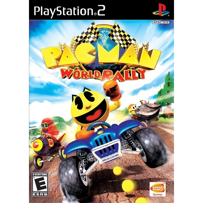 Kaset Playstation 2 - Pac Man World Rally
