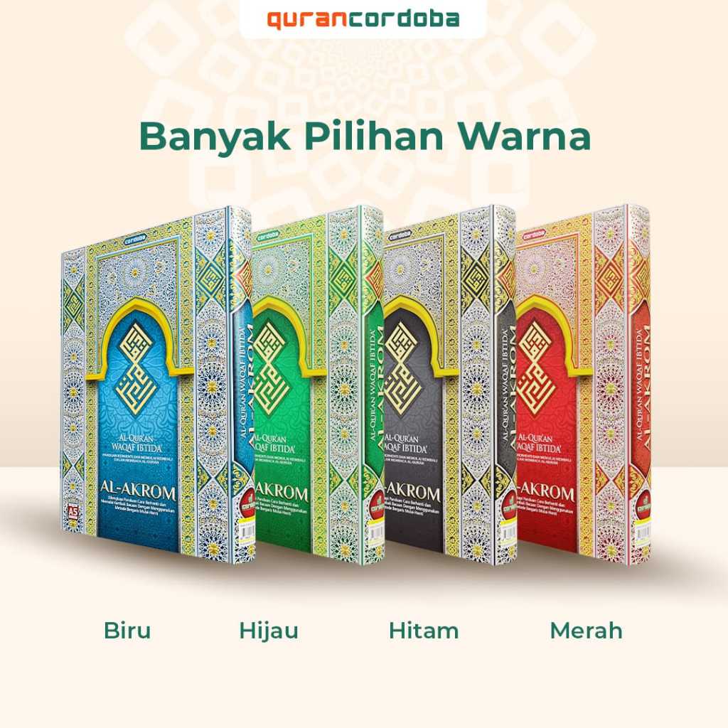 CORDOBA Al-Quran Hafalan Mudah AL-MUTQIN AL-AKROM A5 B5