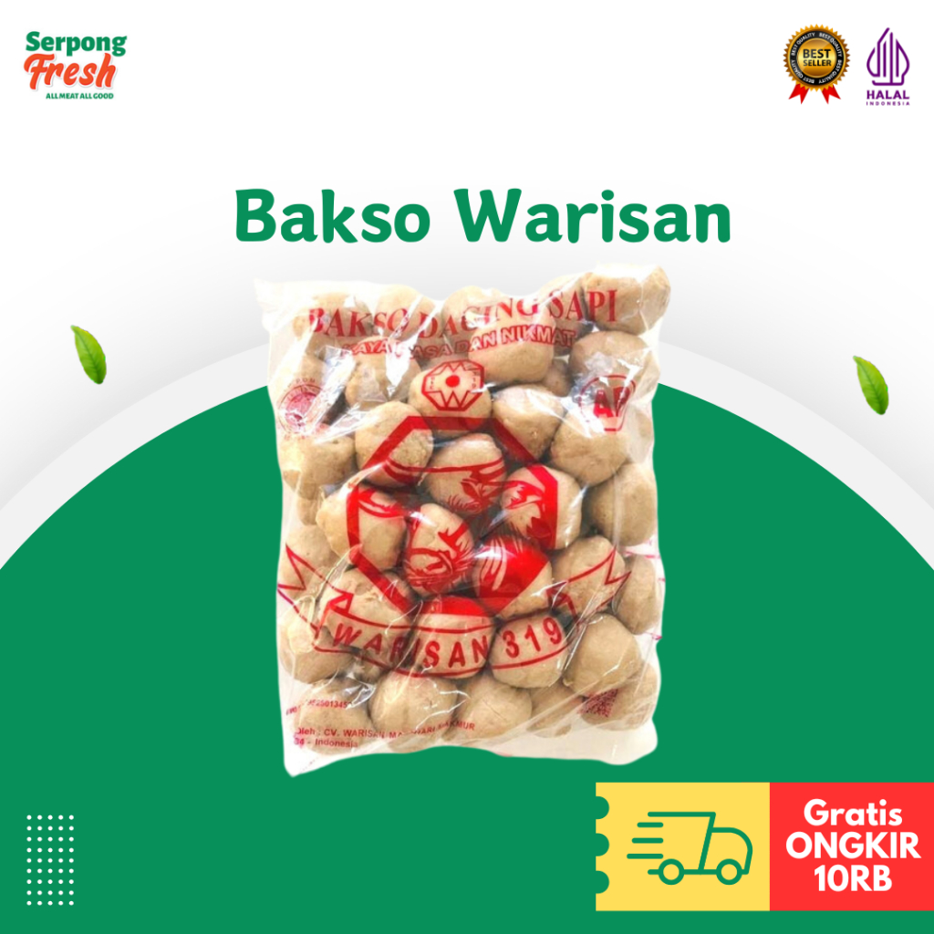 

Bakso Warisan Isi 50 Daging Sapi