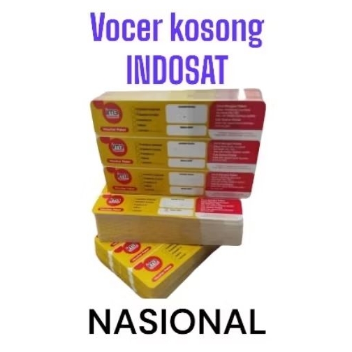vocer Kosong Indosat Nasional