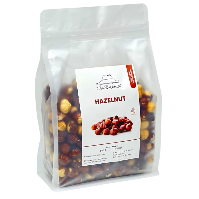 

Hazelnut Roasted/ Kacang Hazelnut Panggang 500g