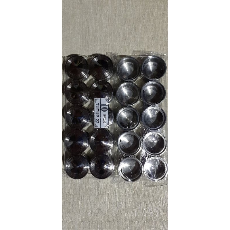 TUTUP BAUT 22  STAINLESS ATAU MONEL