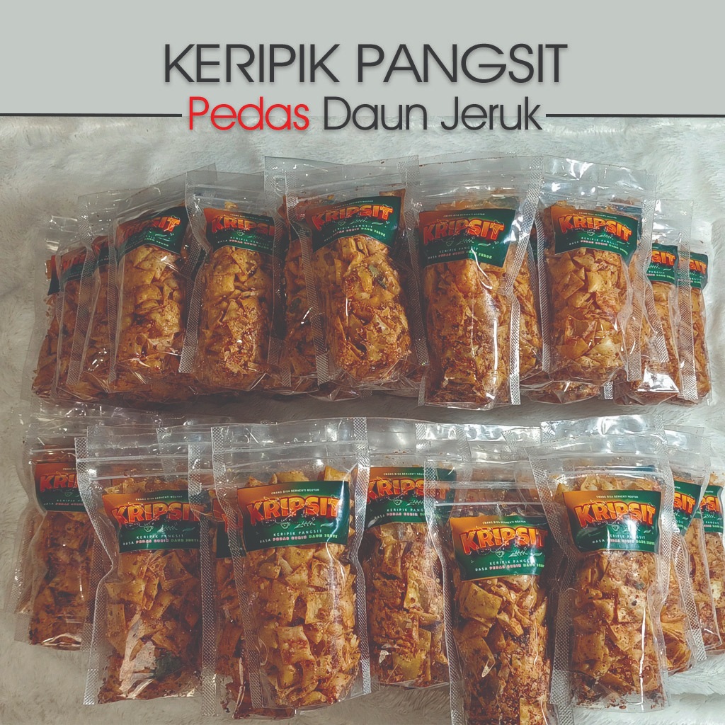 

Keripik Pangsit Pedas Daun Jeruk - Kripsit | Cemilan | Snack