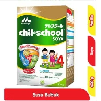 

Morinaga chil school soya 4 susu bubuk pertumbuhan anak 3-12 th rasa vanila 600gr