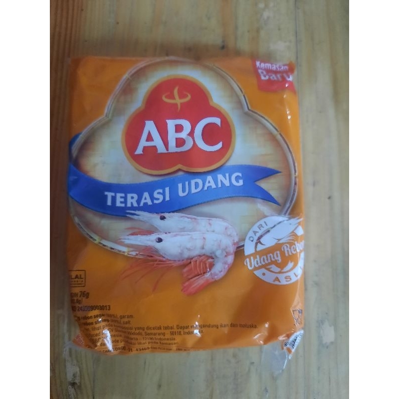 

Abc terasi udang sachet