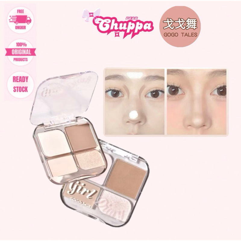 GOGO TALES Draw Shadow Naturally Contour Palette