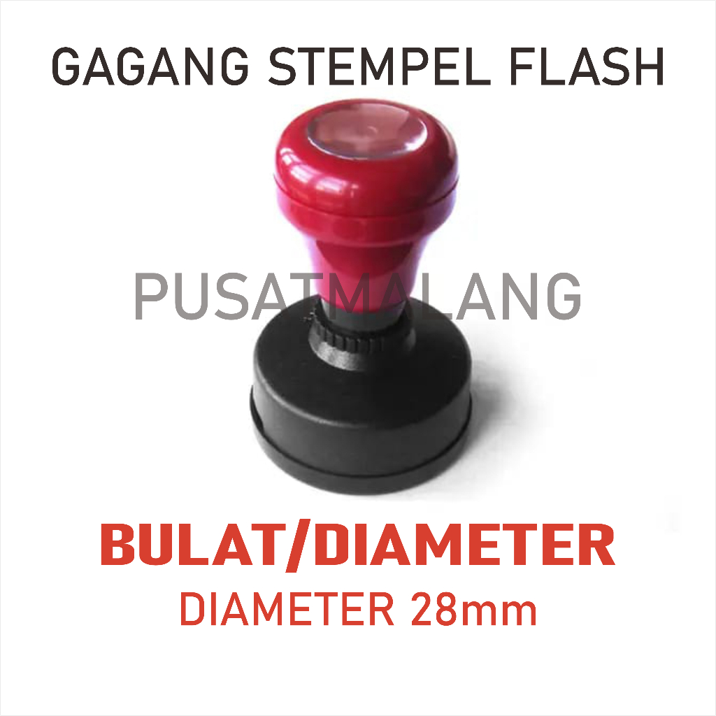 

STEMPEL FLASH/STEMPEL WARNA, GAGANG D28mm
