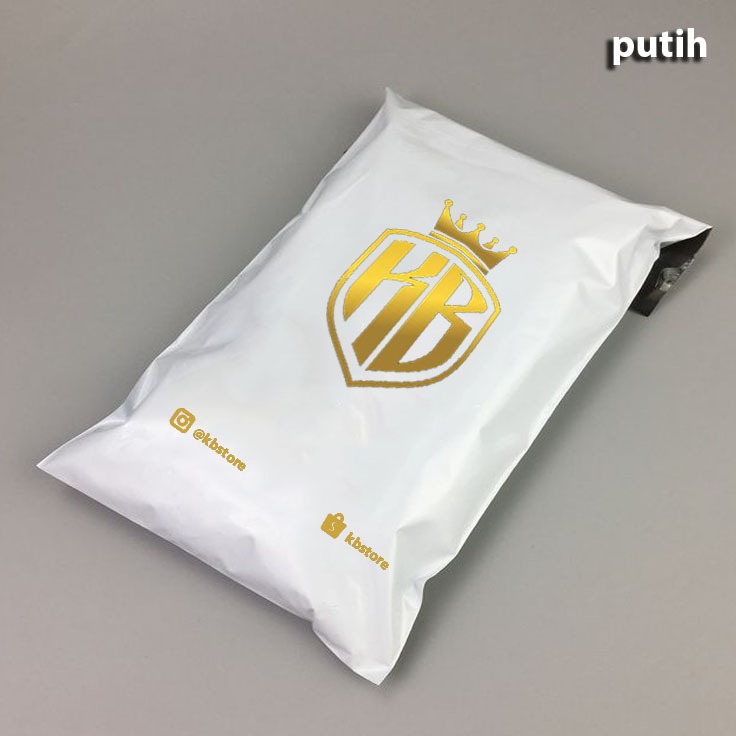 Sablon plastik packing polymailer