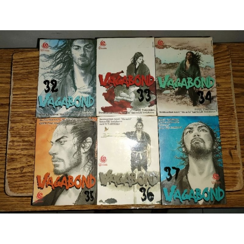 komik Vagabond no 32 sampai 37