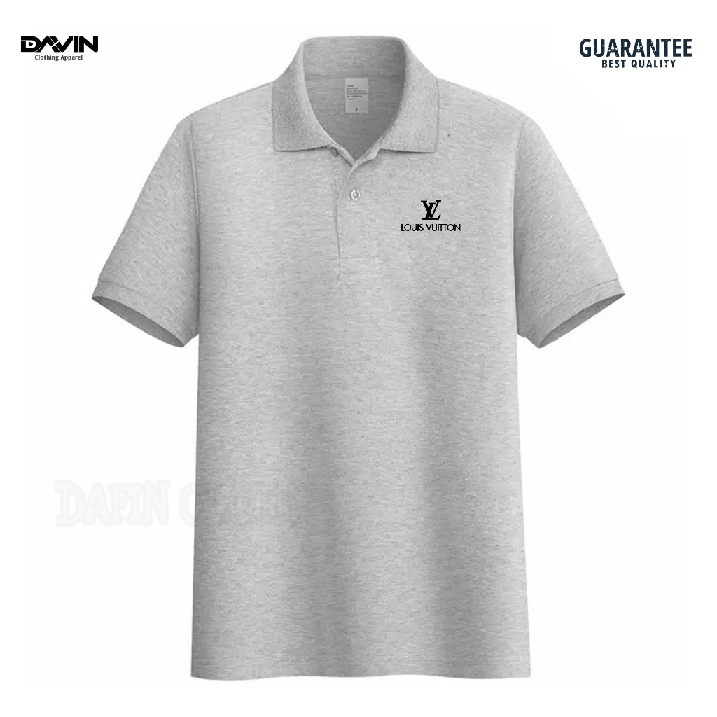 Kaos Kerah Pria Polo shirt Louis Vuitton