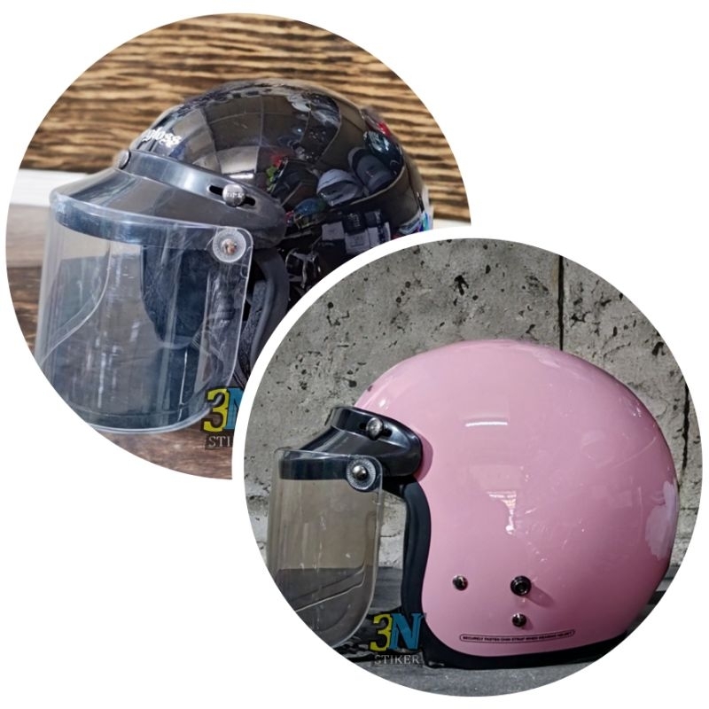 helm cargloss premium+ kaca datar