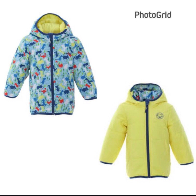 hoodie jaket anak reversible decathlon