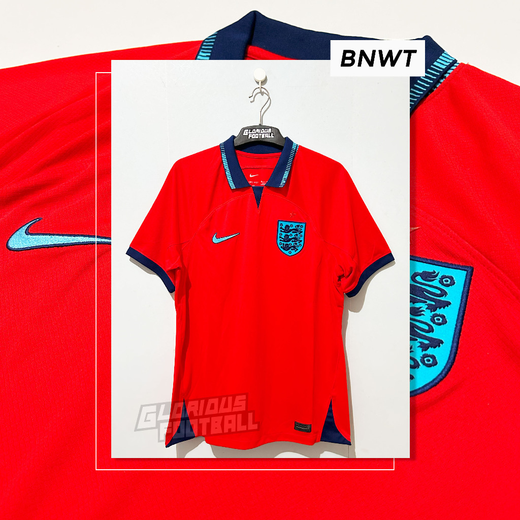 Jersey Original Inggris England Away 2022/2023 BNWT - DN0685-600