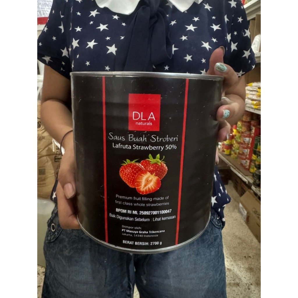 

Strawberry Fruit Fillings DLA / Selai Filling Stroberi DLA - 2.7 Kg