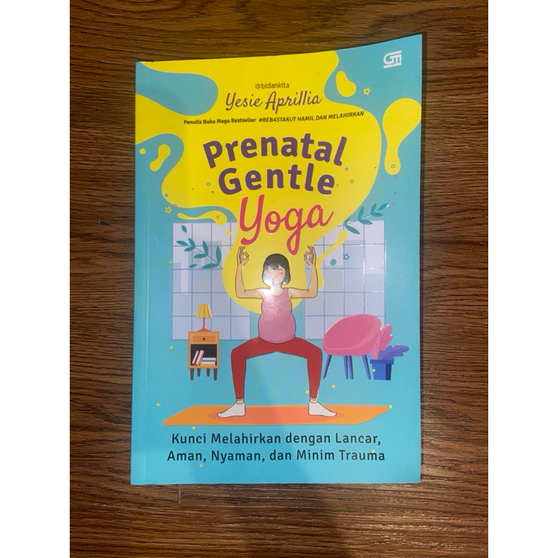 preloved buku bekas Prenatal Gentle Yoga original