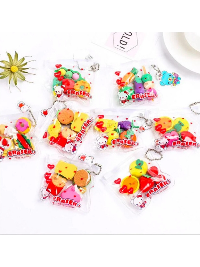 

PENGHAPUS LUCU/PENGHAPUS KARAKTER/1 SET ISI 4 PCS