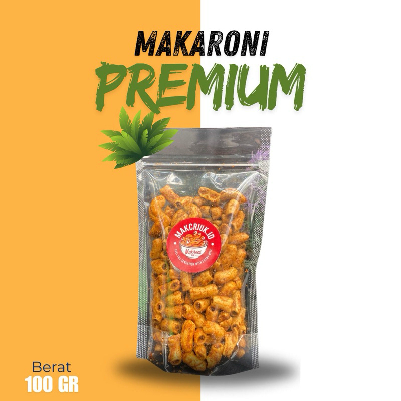 

MAKARONI KRIUK RASA PEDAS Berat bersih 100 gr