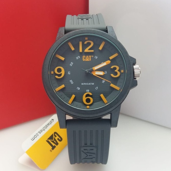 Promo 100% asli Jam Tangan Pria Caterpillar Cat Lf.111.25.537 Grey Original