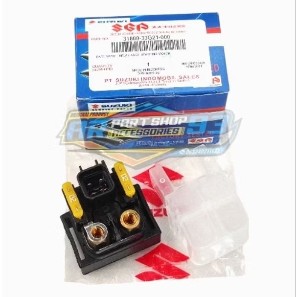 BENDIK RELAY STATER GSR R/S 150 INJEKSI , SATRIA FU INJEKSI ORIGINAL NEW SUZUKI 100%