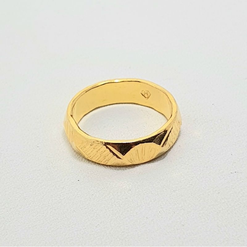 Cincin Emas Muda Ring Kembang 4 Gram