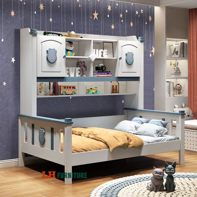 Tempat tidur anak lemari , Tempat tidur anak kayu , Tempat tidur anak lemari atas