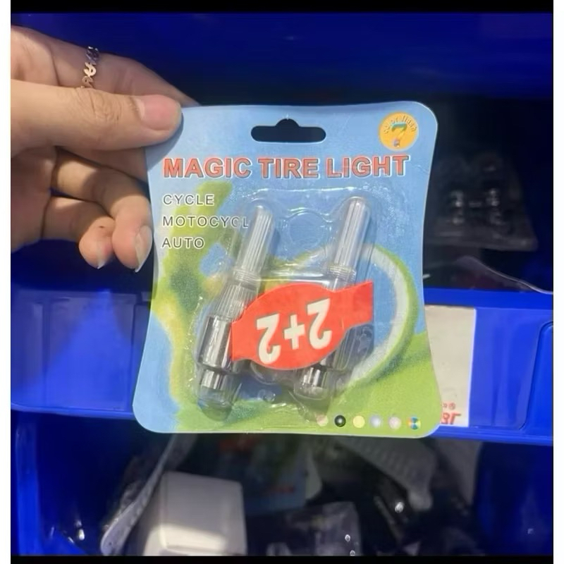 Tutup Pentil Led Lampu 7 Warna Tutup Pentil 2+2 Tutup Pentil Lampu Ban Mobil Motor Sepeda