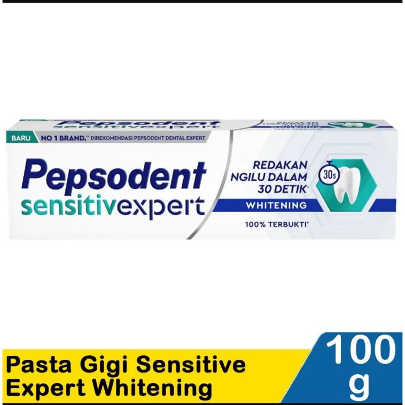 Pepsodent Sensitive Expert Pasta Gigi Fresh 100G, Pepsodent Pasta Gigi Sensitive Expert Whitening 10
