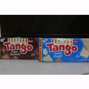 

Wafer Tango 110gr Rasa Coklat dan Vanila