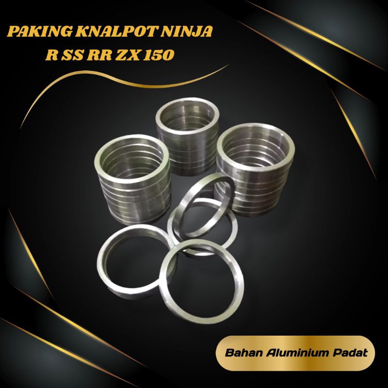 Paking Knalpot Ninja R SS RR ZX 150 Bahan Alumunium Padat