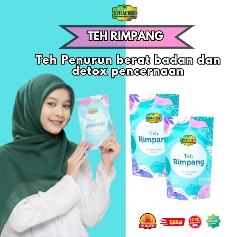 

Teh Rimpang Syifacare BPOM Original Halal - Teh JSR - Teh Celup Rempah 100% Bahan Alami - Teh Diet - Minuman Pelangsing Peluntur