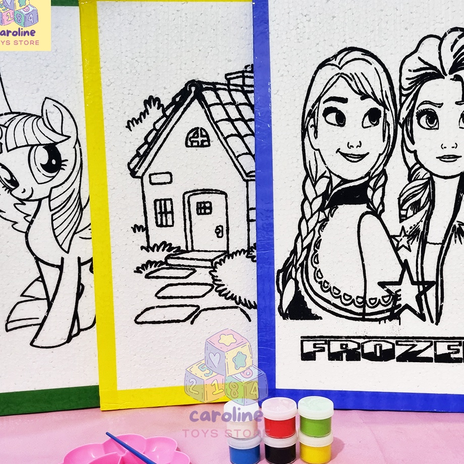 

Penjualan Berkualitas Paket Lukis Anak Sterofom Ukuran Besar 33x5 Paket Lengkap Lukis Anak