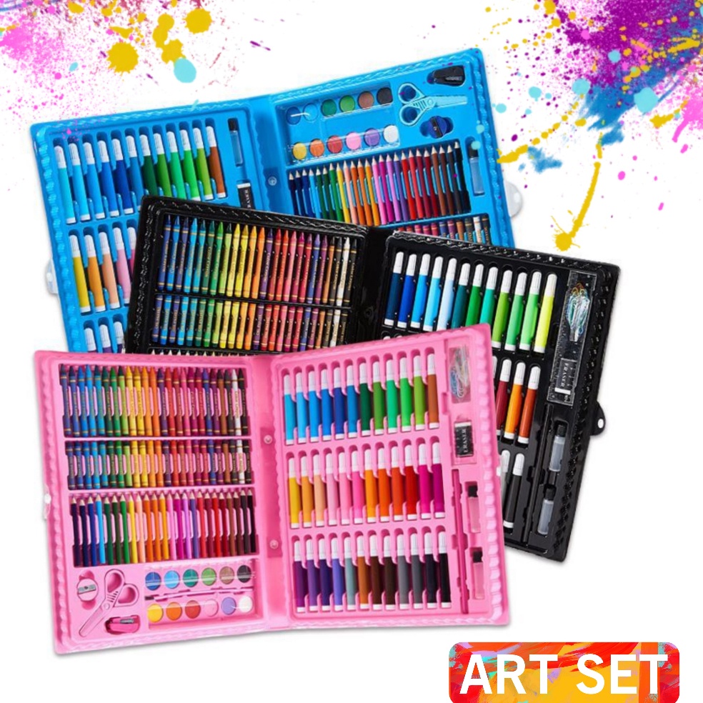 

Penjualan Terkini CRAYON WARNA SET PERALATAN GAMBAR LUKIS PENSIL WARNA ART SET ISI 15 PCS