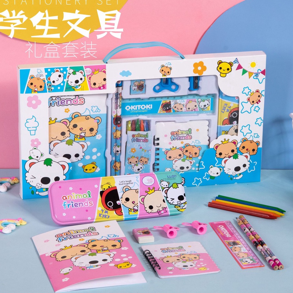 

Buruan Belanja Paket Alat Tulis Set Stationery Set Study Anak Karakter TOYSFORHOME