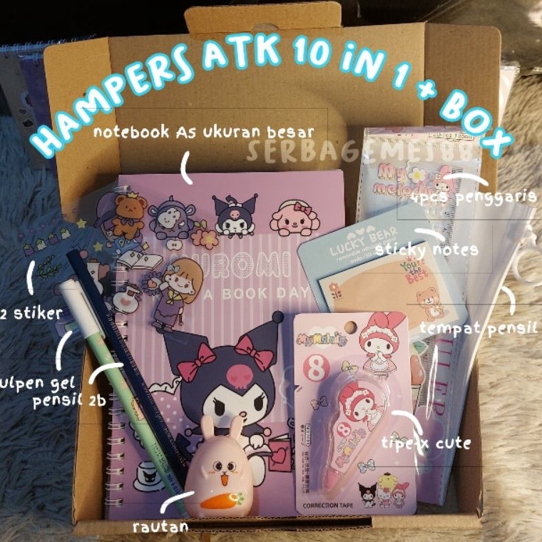 

Produk Terupdate serbagemes88 PAKET ALAT TULIS 1 in 1 SANRIO LENGKAP HAMPERS KADO GIFT STATIONERY SET FANCY ALAT TULIS SET STATIONERY SET FANCY PULPEN DAN BUKU SOUVENIR HADIAH HADIAH LUCU ALAT SEKOLAH