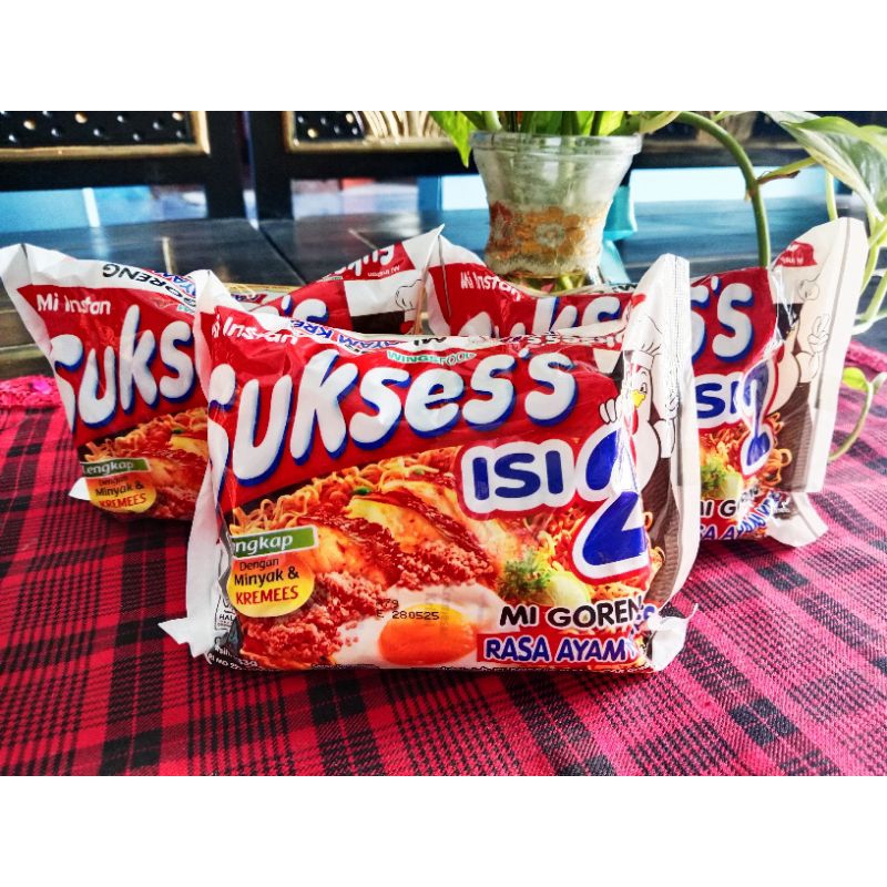 

(3 PCS) Mie Sukses Isi 2 133gram Mie Goreng