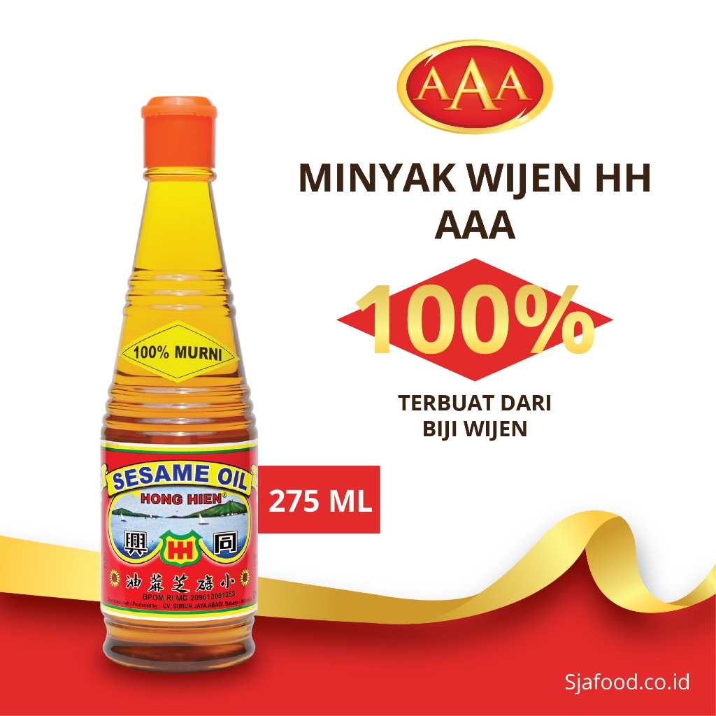 

AAA Hong Hien Sesame Oil Minyak Wijen [275 mL]