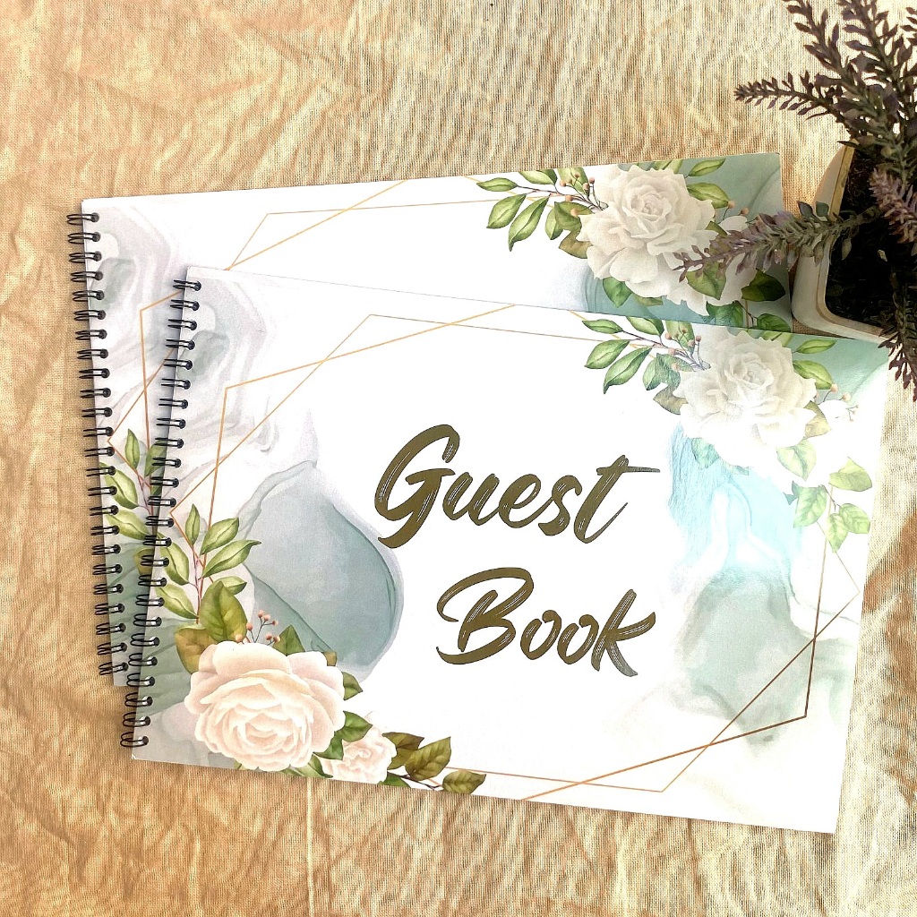 Buku tamu Pernikahan / Guest Book / Wedding / Buku Tamu Undangan Pesta Pernikahan / Buku Undangan Ta