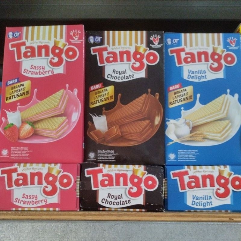 

Tango wafer renyah 1pak isi 20pcs