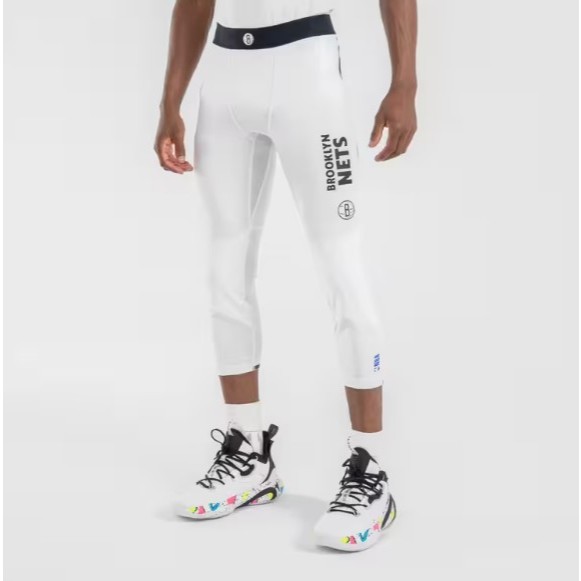 Celana basket pria original NBA basketball leggings brooklyn nets