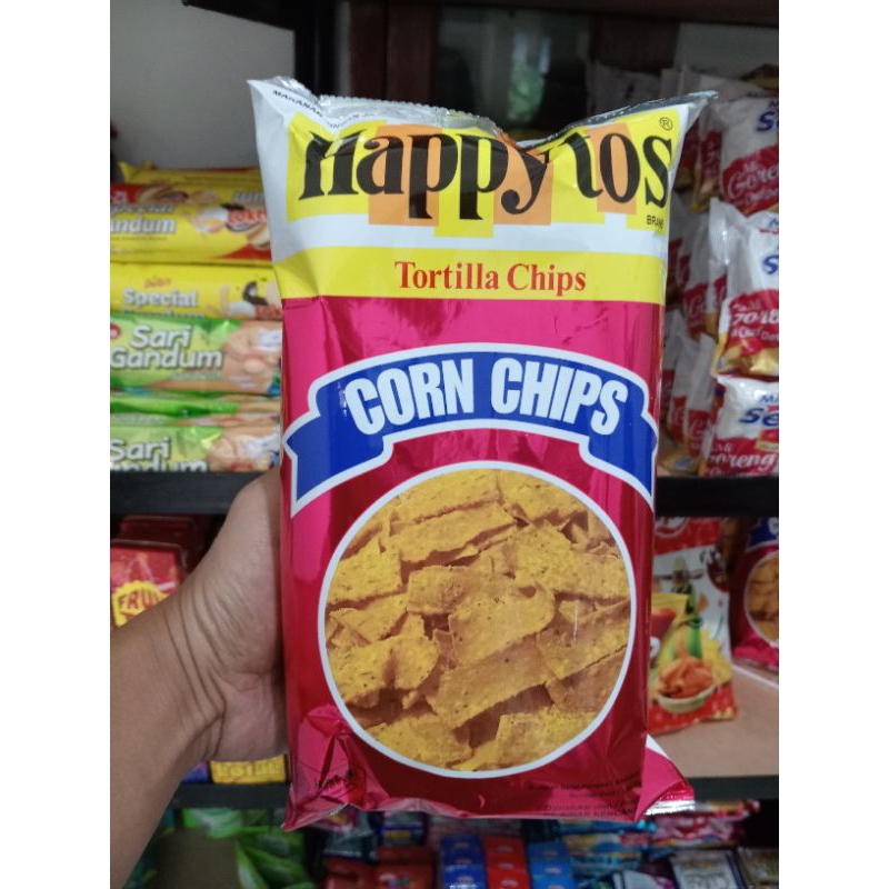 

happy tos tortilla chips corn chips 140gr