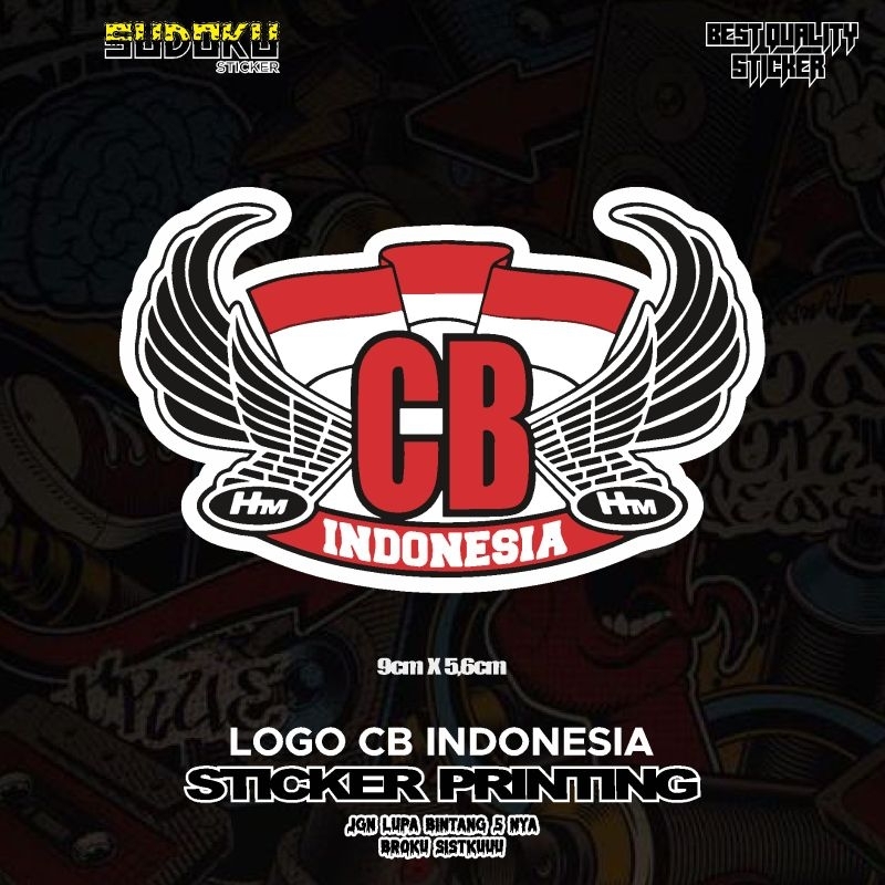 STICKER STIKER PRINTING CB INDONESIA VIRAL FYP AESTHETIC