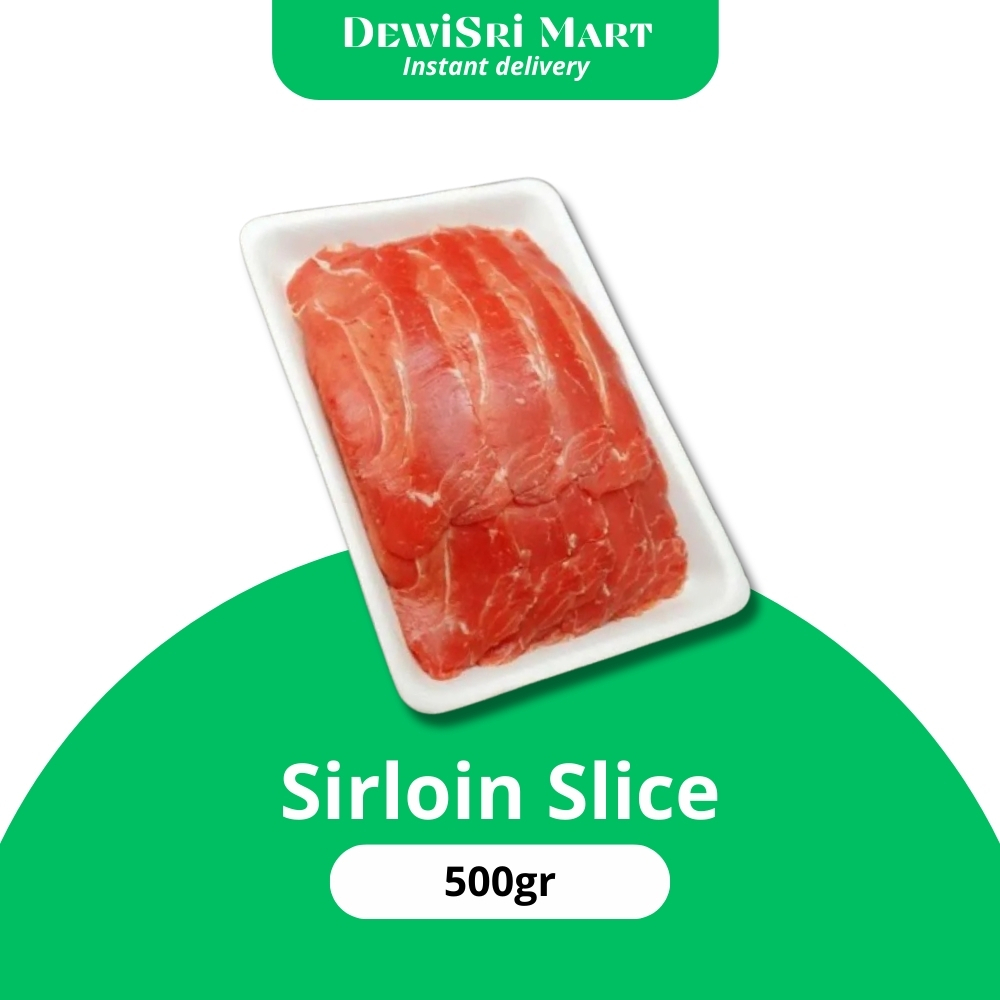 

Daging Sapi Sirloin Slice 500gr - Dewi Sri Mart