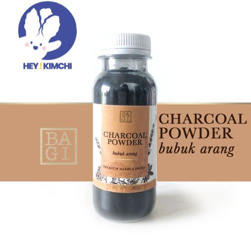 

Arang bubuk PREMIUM - Charcoal Powder - BAGI - Bubuk Arang Bambu - Activated Charcoal Powder