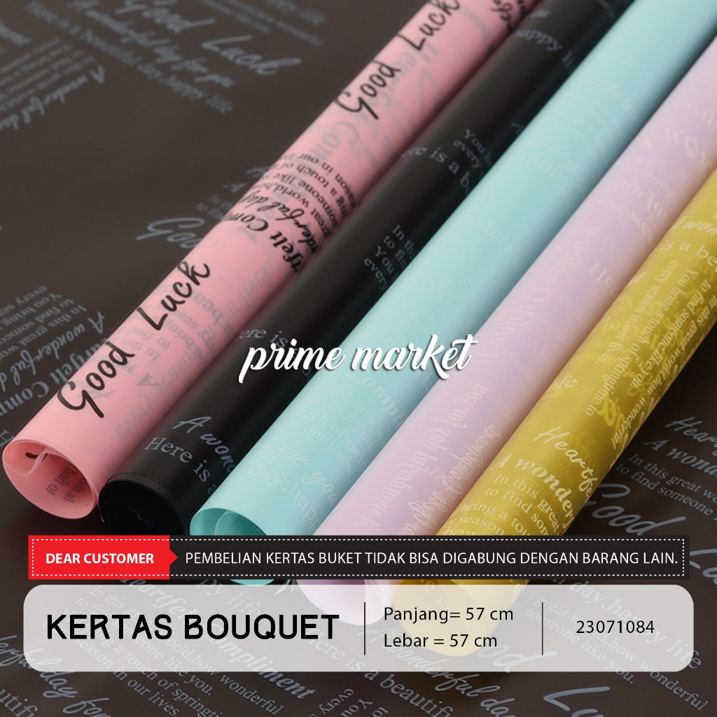 

Kertas Buket Bunga Kertas Cellophane Buket Kertas Bucket Kertas Wrapping Buket Transparan (23071084)