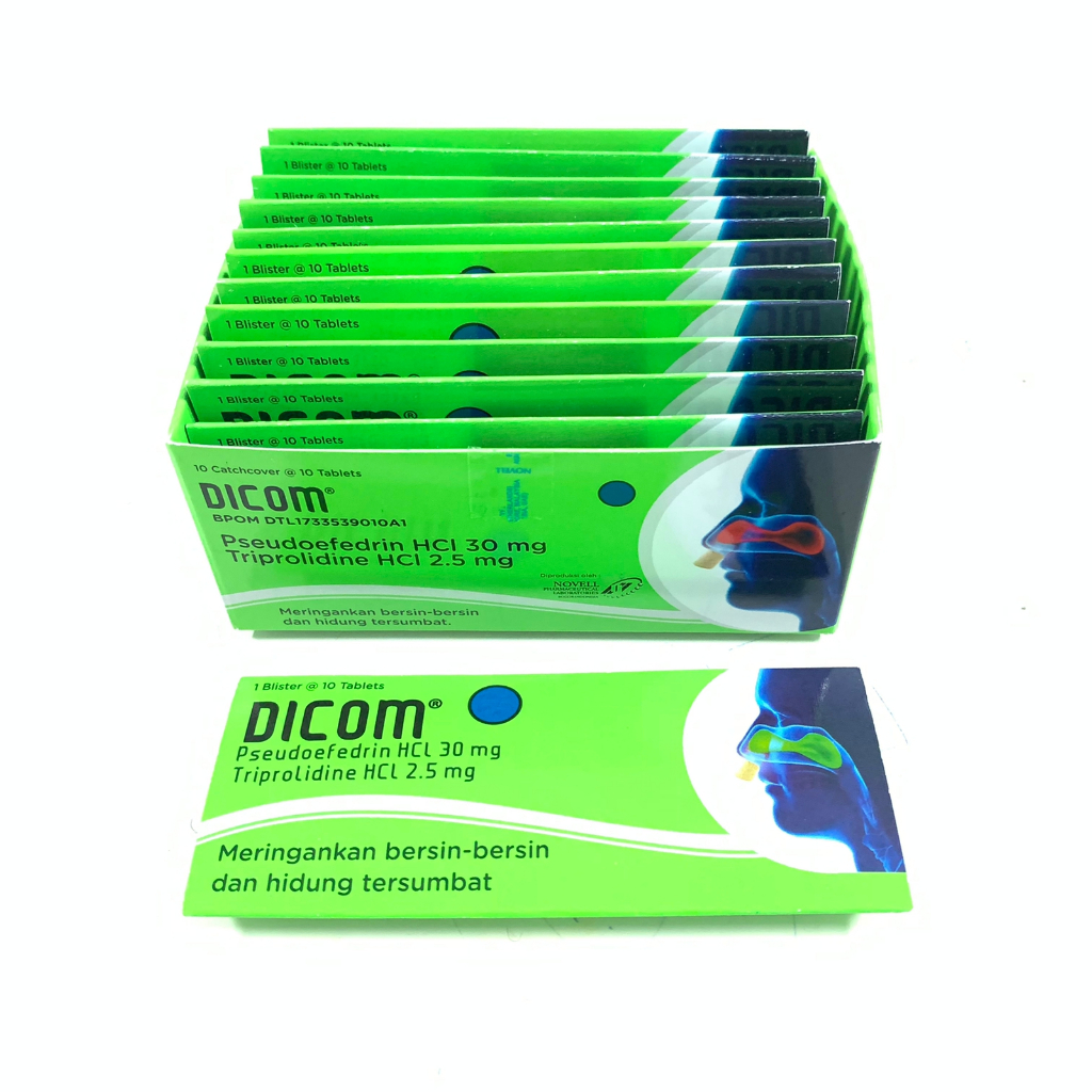 DICOM Tablet - Obat Bersin & Hidung Tersumbat