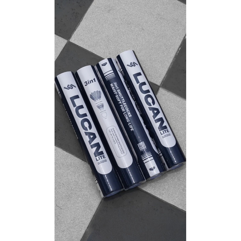 Shuttlecock badminton Lucan Lite - Shuttlecock Lucan 3 in 1 Shuttlecock 3in1 Kok badminton