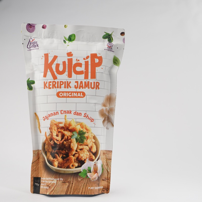 

Kuicip Keripik Jamur Original 70 g