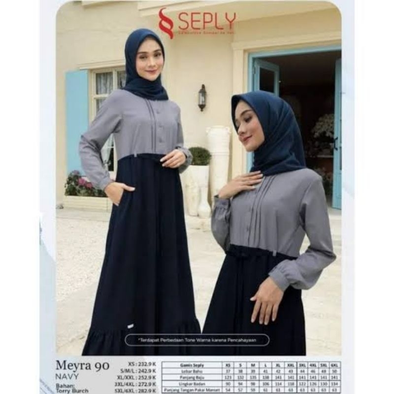 SEPLY GAMIS MEYRA 90 NAVY
